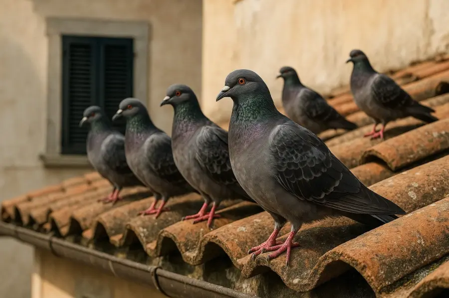 Piccioni soluzioni reali per allontanarli dalle nostre abitazioni